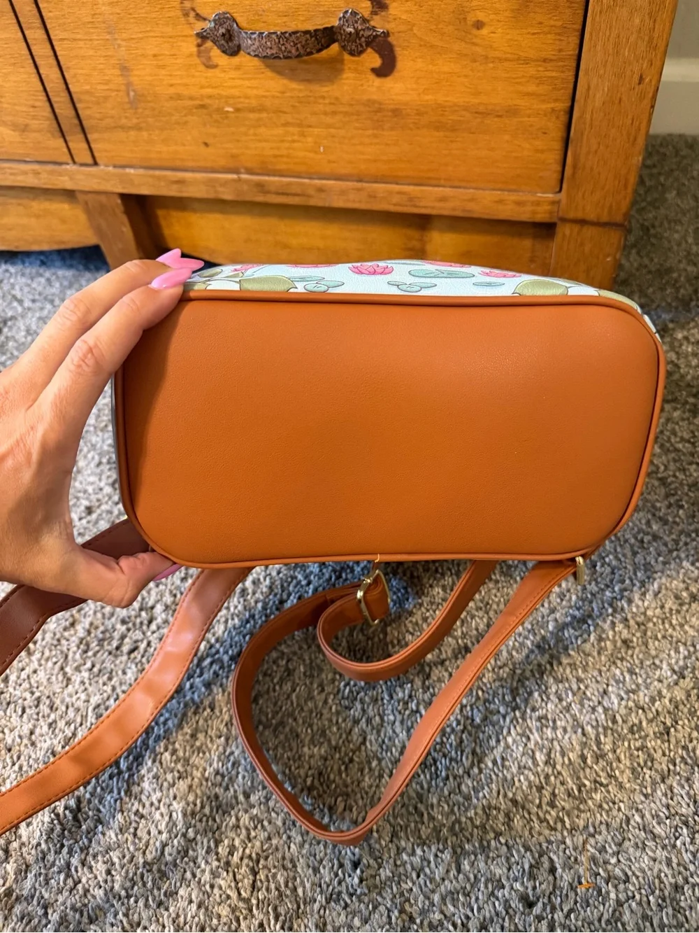 Loungefly Disney The Princess and the Frog Tiana Bayou Sunset mini backpack